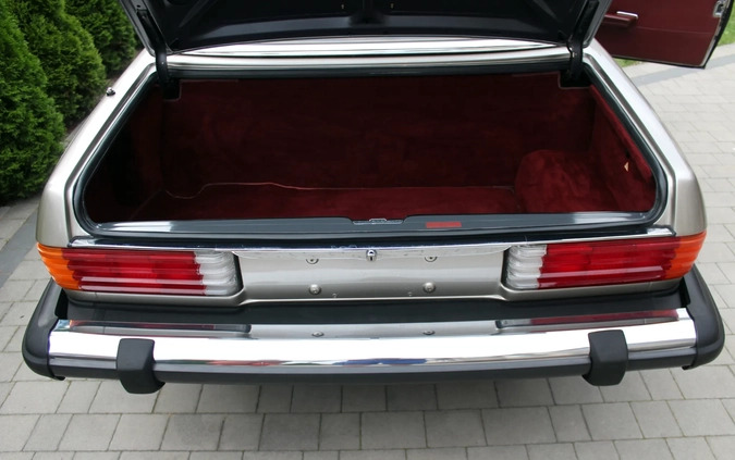 Mercedes-Benz SL cena 99000 przebieg: 135893, rok produkcji 1986 z Poznań małe 781